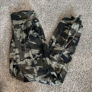 Camouflage Print joggers